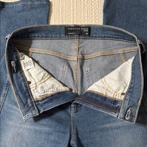 Veronica Beard Sheridan Exaggerated Flare High Rise Jean